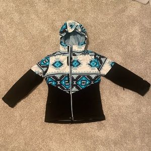 Girls North Face snow jacket